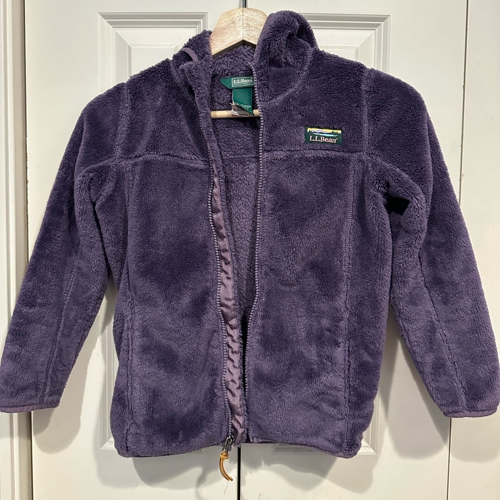 L.L.Bean Hi-Pile Fleece Purple